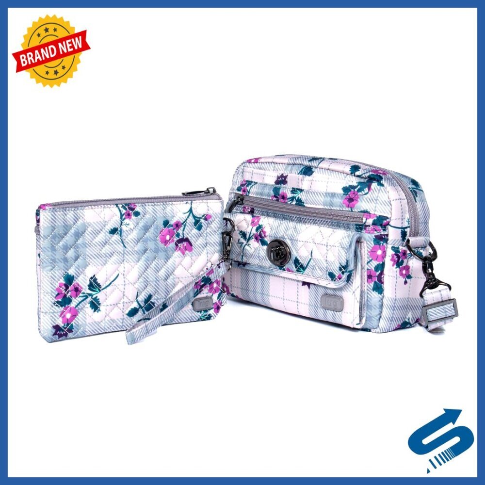 Convertible Crossbody Bag Set with RFID Protection, Multiple Pockets